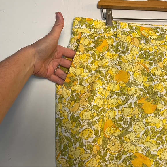 Sz. 18 J. Crew Linen Crop Pants - Picture 3 of 8